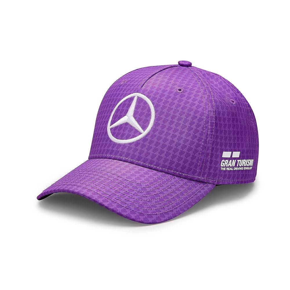 Mercedes Benzw Lewis Hamiltonキャップ Kids Lewis Hamilton 2024 Team Driver Cap Purple | Official